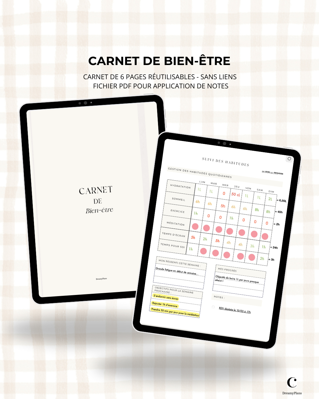 CARNET DE BIEN-ÊTRE